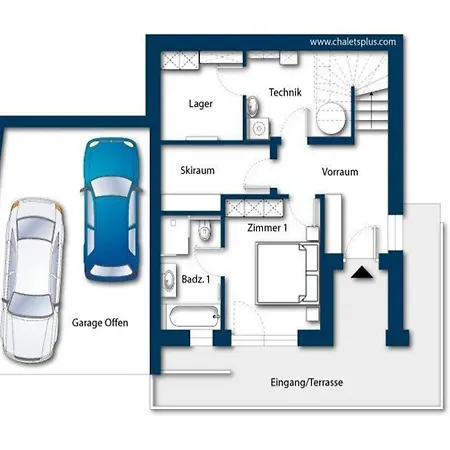 Nationalpark Dreiherrenspitze Horská chata Rosenthal